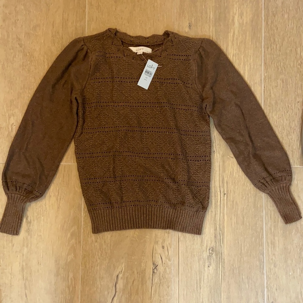 LOFT Cotton Sweater (Brand New)!
